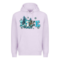 Lilac love winter Premium Hoodie - AdoDesignShop