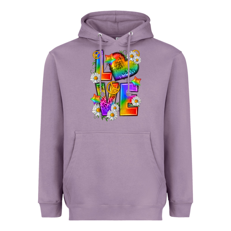 Pride Love Heavyweight Hoodie by texasbilliewilder | Teevron
