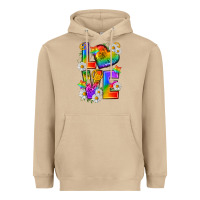 Mushroom pride love Heavyweight Hoodie - texasbilliewilder