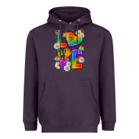 Plum pride love Heavyweight Hoodie - texasbilliewilder