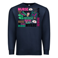 Navy nurse Premium Sweatshirt - Zillion Design Studio