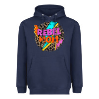 Navy rebel mom Heavyweight Hoodie - Zillion Design Studio