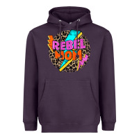 Plum rebel mom Heavyweight Hoodie - Zillion Design Studio