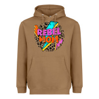 Toasted Coconut rebel mom Heavyweight Hoodie - Zillion Design Studio