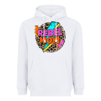 White rebel mom Heavyweight Hoodie - Zillion Design Studio