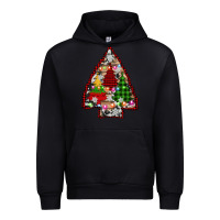 Black arrowhead christmas trees Urban Hoodie - AdoDesignShop
