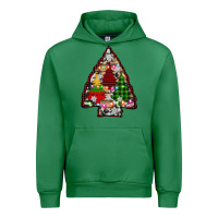 Emerald arrowhead christmas trees Urban Hoodie - AdoDesignShop