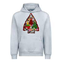 Heather Grey arrowhead christmas trees Urban Hoodie - AdoDesignShop