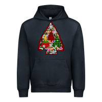 Navy arrowhead christmas trees Urban Hoodie - AdoDesignShop