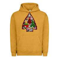 Pigment Peanut Butter arrowhead christmas trees Urban Hoodie - AdoDesignShop