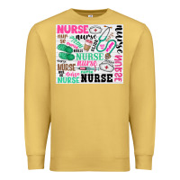 Antique Gold nurse Premium Sweatshirt - Zillion Design Studio