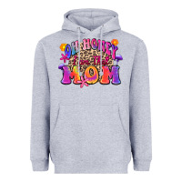 Heather Grey oh honey i am that mom Heavyweight Hoodie - Zillion Design Studio
