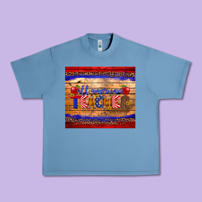 All American Teacher Tumbler Urban Heavy Tee Designed By Artiststas