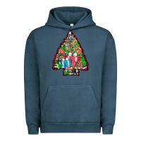 Pigment Midnight Navy arrowhead christmas gifts Urban Hoodie - AdoDesignShop