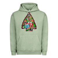 Pigment Oil Green arrowhead christmas gifts Urban Hoodie - AdoDesignShop