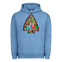 Pigment Pebble Blue arrowhead christmas gifts Urban Hoodie - AdoDesignShop
