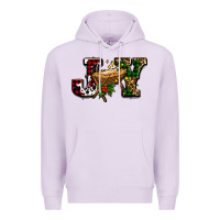 Lilac joy with baby jesus ado Premium Hoodie - AdoDesignShop