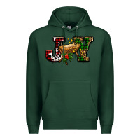 Sports Green joy with baby jesus ado Premium Hoodie - AdoDesignShop