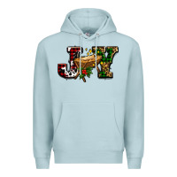 Blue Mist joy with baby jesus ado Premium Hoodie - AdoDesignShop