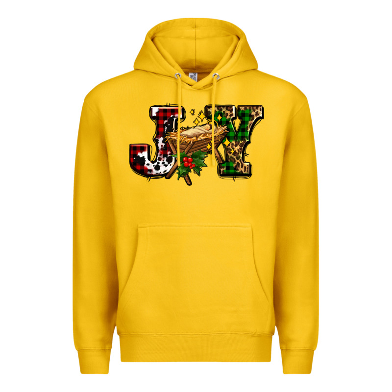 Joy With Baby Jesus Ado Premium Hoodie by AdoDesignShop | Teevron