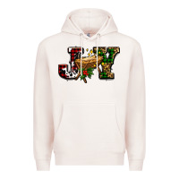 Pale Pink joy with baby jesus ado Premium Hoodie - AdoDesignShop