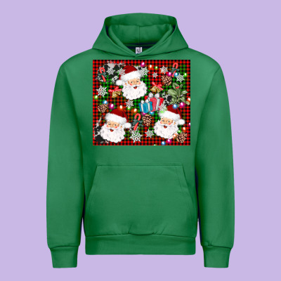 Santa Christmas Urban Hoodie Designed By Adodesignshop