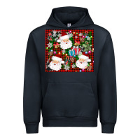 Navy santa christmas Urban Hoodie - AdoDesignShop
