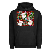 Pigment Black santa christmas Urban Hoodie - AdoDesignShop