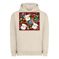 Pigment French Oak santa christmas Urban Hoodie - AdoDesignShop