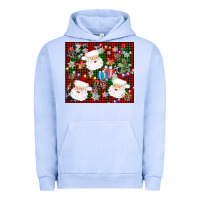 Pigment Grape Ice santa christmas Urban Hoodie - AdoDesignShop