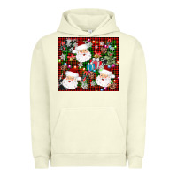 Pigment Pistachio santa christmas Urban Hoodie - AdoDesignShop