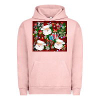 Pigment Salmon santa christmas Urban Hoodie - AdoDesignShop