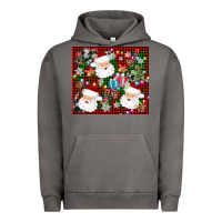 Pigment Tornado santa christmas Urban Hoodie - AdoDesignShop