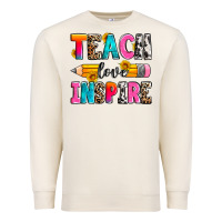 Sandshell teach love inspire Premium Sweatshirt - Zillion Design Studio