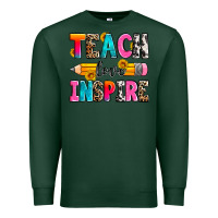 Sports Green teach love inspire Premium Sweatshirt - Zillion Design Studio