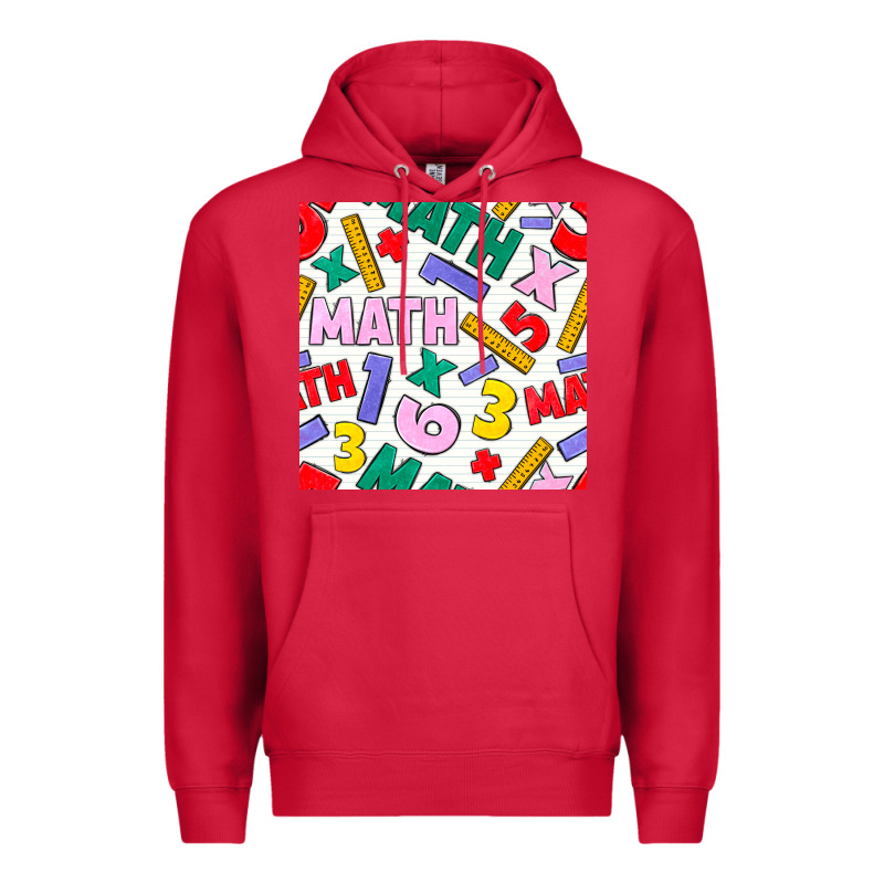 Math Seamless Pattern Premium Hoodie by BundleAndBundleShop | Teevron