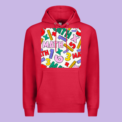 Math Seamless Pattern Premium Hoodie Designed By Bundleandbundleshop