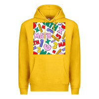 Lemon math seamless pattern Premium Hoodie - BundleAndBundleShop