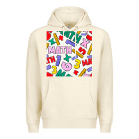 Sandshell math seamless pattern Premium Hoodie - BundleAndBundleShop