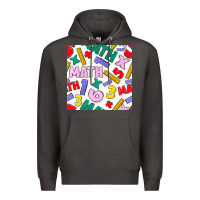 Smoke math seamless pattern Premium Hoodie - BundleAndBundleShop