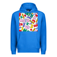 True Royal math seamless pattern Premium Hoodie - BundleAndBundleShop