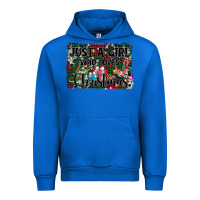 Cobalt just a girl who loves christmas Urban Hoodie - AdoDesignShop
