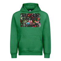 Emerald just a girl who loves christmas Urban Hoodie - AdoDesignShop