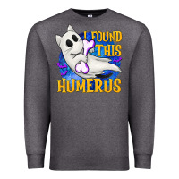 Charcoal Heather I Found This Humerus Premium Sweatshirt - texasbilliewilder
