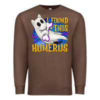 Chestnut I Found This Humerus Premium Sweatshirt - texasbilliewilder