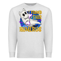 Oatmeal Heather I Found This Humerus Premium Sweatshirt - texasbilliewilder