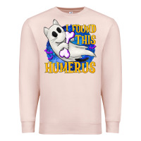 Pale Pink I Found This Humerus Premium Sweatshirt - texasbilliewilder