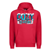 Cardinal cozy season with snowman ado Premium Hoodie - AdoDesignShop
