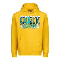Lemon cozy season with snowman ado Premium Hoodie - AdoDesignShop