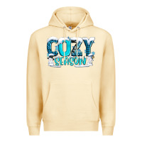 Pina Colada cozy season with snowman ado Premium Hoodie - AdoDesignShop